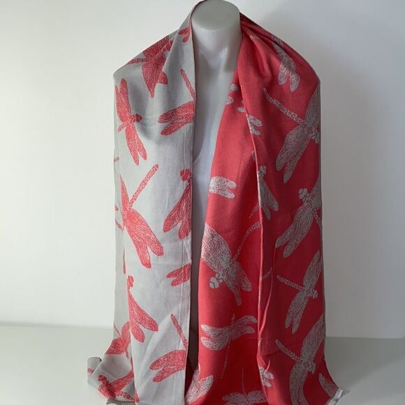 New Joules SCARF  Long line Reversible - Picture 1 of 8